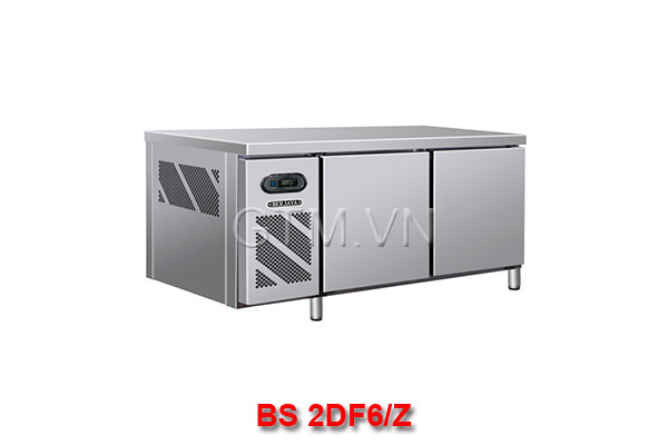  2 Door Counter Freezer - Solid Door - Blower system (760W) BERJAYA BS 2DF6/Z