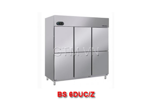 6 Door Upright Chiller - Magnetic Solid Door BERJAYA BS 6DUC/Z