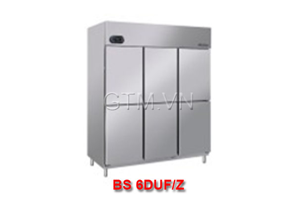 6 Door Upright Freezer - Magnetic Solid Door BERJAYA BS 6DUF/Z
